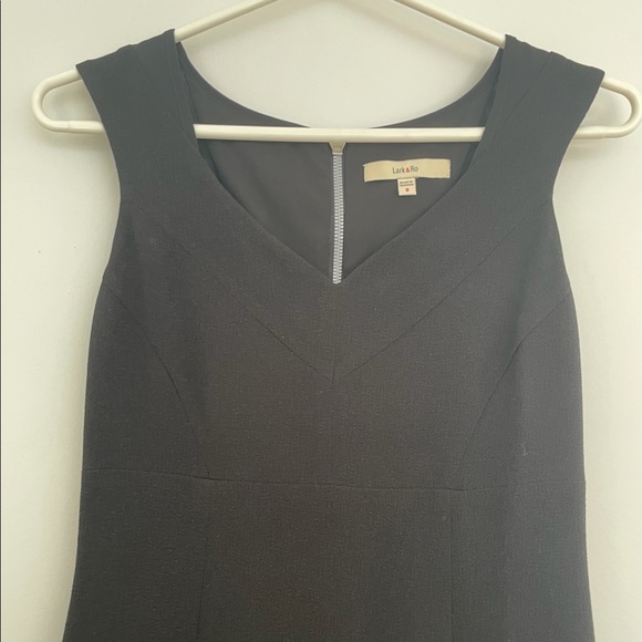 NWOT - Lark & Ro sleeveless crepe dress - size 0 - Picture 4 of 5